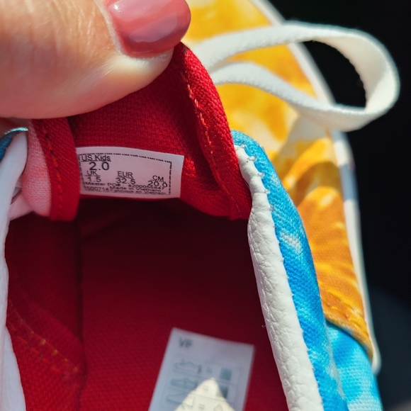 Vans Kids Children Era 'TyeDye Block' NWOT - Picture 5 of 6